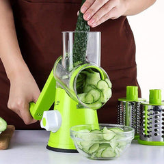 Top-Quality 3-in-1 Vegetable Slicer with Stainless Steel Blades