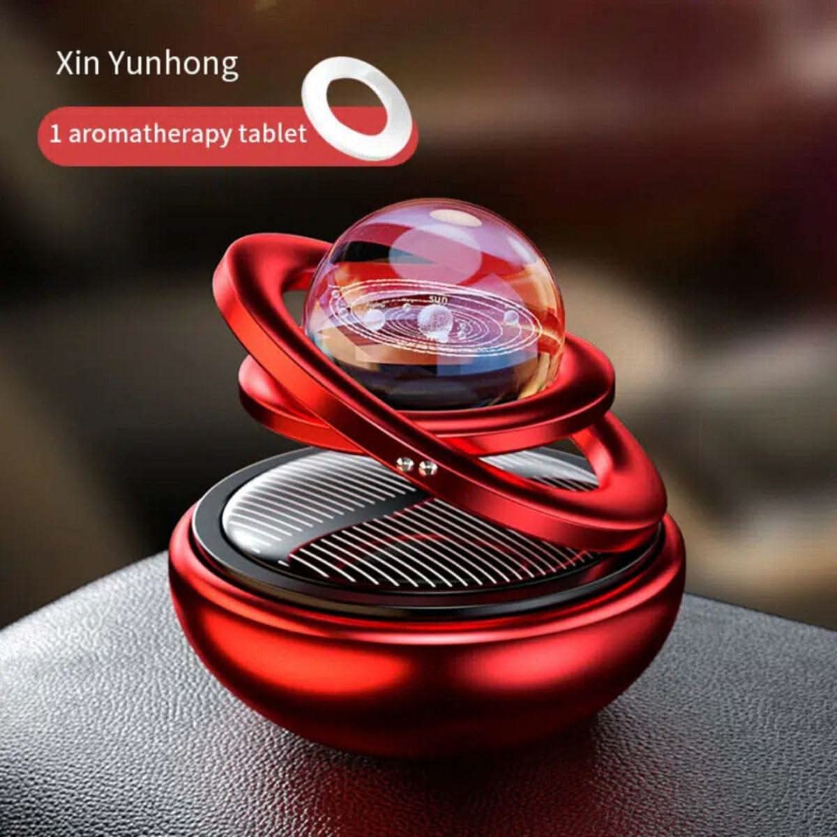 Crystal Star Solar Rotating Car Air Freshener - Raffa Store
