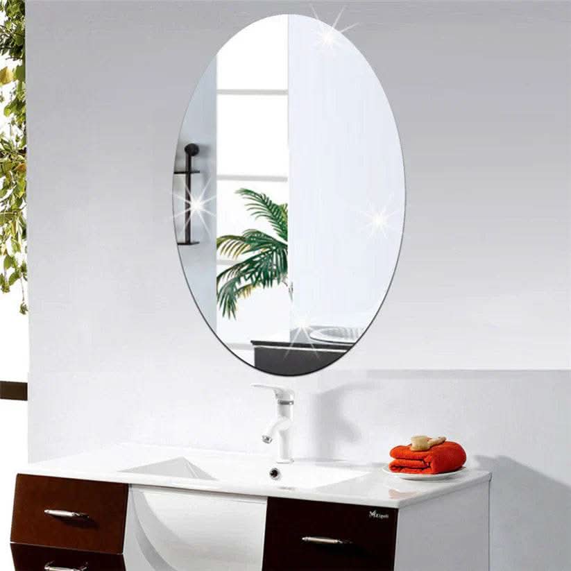 UnBreakable Imported Acrylic Mirror (Self Adhesive) - Raffa Store